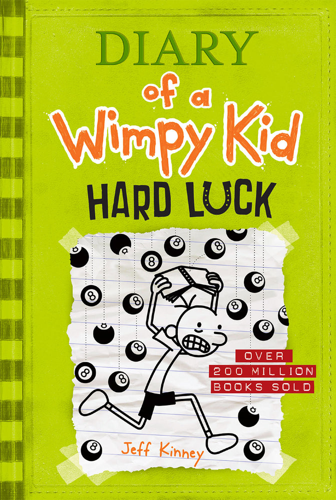 Book cover for Hard Luck (Diary of a Wimpy Kid #8)