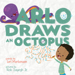 Book cover for Arlo Draws an Octopus: A Picture Book