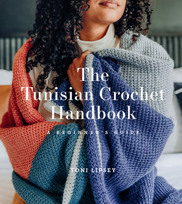 Book cover for The Tunisian Crochet Handbook: A Beginner's Guide