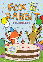 Book cover for Fox & Rabbit Celebrate (Fox & Rabbit Book #3)