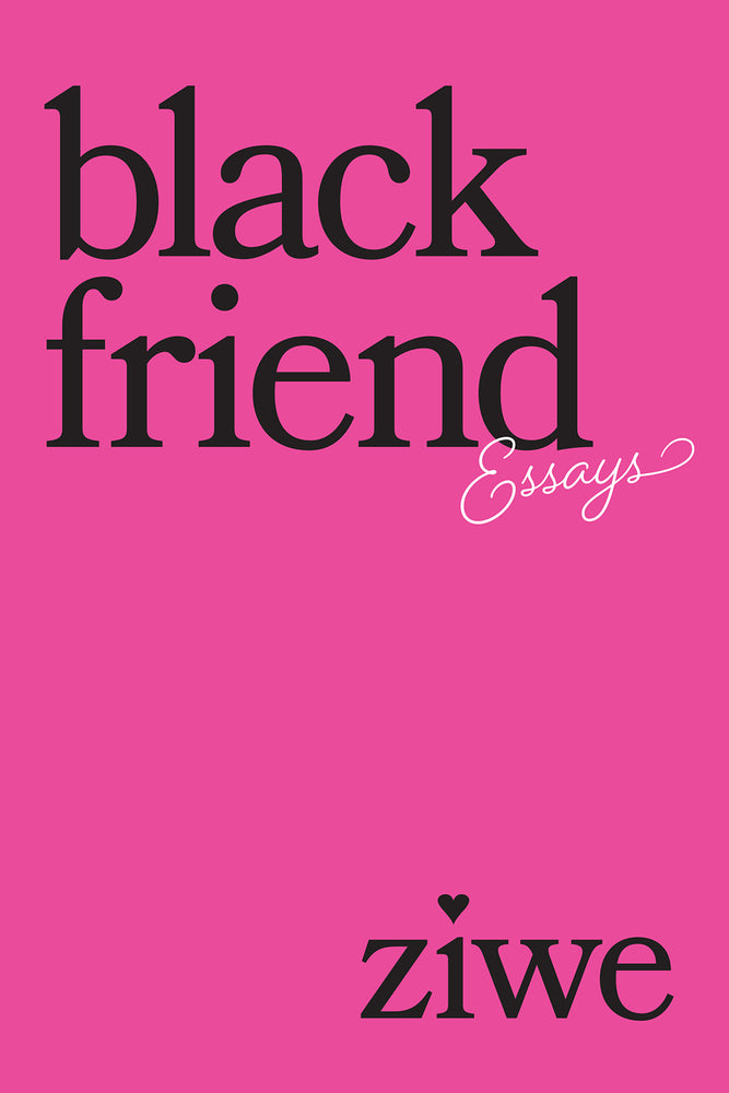 Book cover for Black Friend: Essays