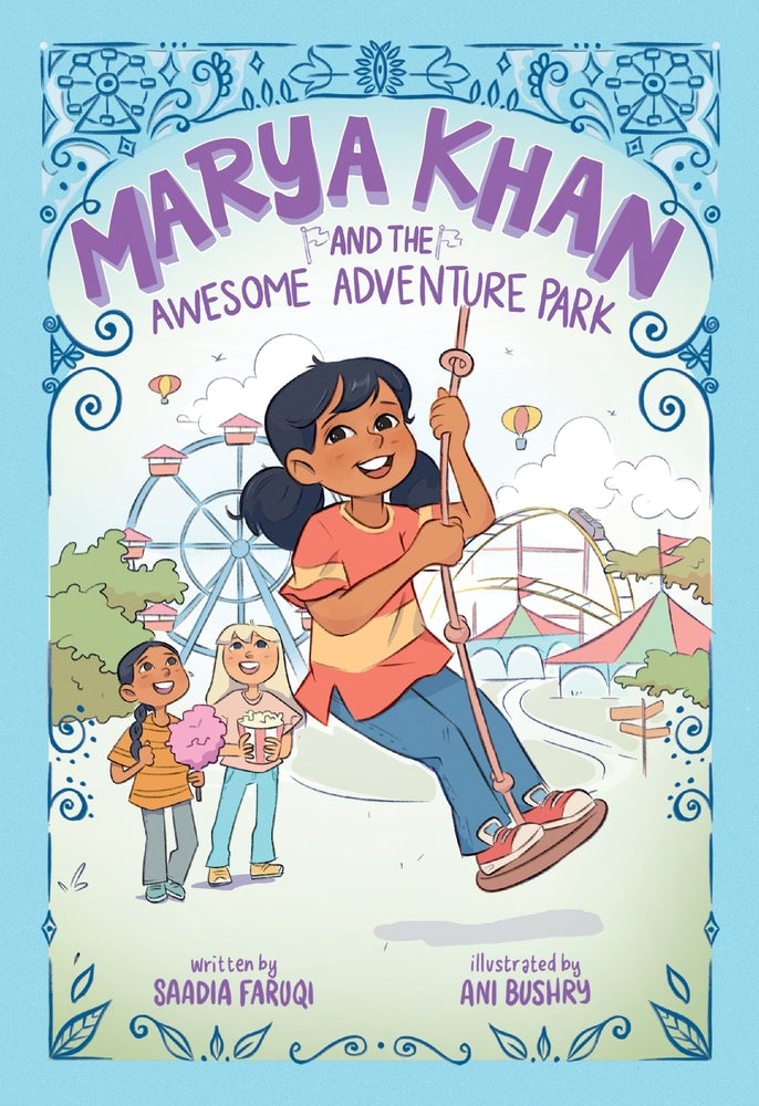 Book cover for Marya Khan and the Awesome Adventure Park (Marya Khan #4)