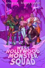 Book cover for West Hollywood Monster Squad: A Graphic Novel