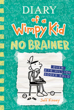 Book cover for No Brainer (Diary of a Wimpy Kid Book 18)