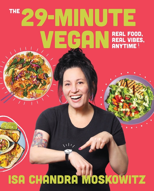 Book cover for 29-Minute Vegan: Real Food, Real Vibes, Anytime