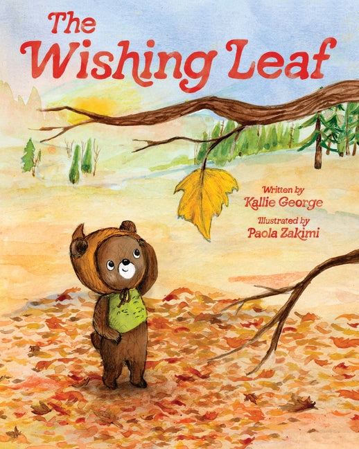 Book cover for Wishing Leaf: The Perfect Picture Book Read-Aloud for Fall and Winter
