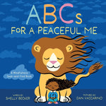 Book cover for ABCs for a Peaceful Me: A Mindfulness Seek-And-Find Book (a Picture Book)