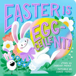 Book cover for Easter Is Egg-Cellent! (a Hello!lucky Book): A Board Book