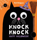 Book cover for Knock Knock: Happy Halloween!: A Googly-Eyed Joke Book