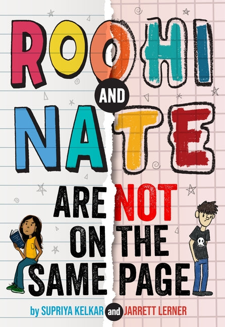 Book cover for Roohi and Nate Are Not on the Same Page