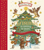 Book cover for Christmas Is Coming to Town!: A Foldout Christmas Village and Advent Calendar