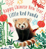 Book cover for Happy Chinese New Year, Little Red Panda