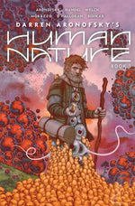Book cover for Human Nature Book 1: A Satirical Science Fiction Graphic Novel Volume 1