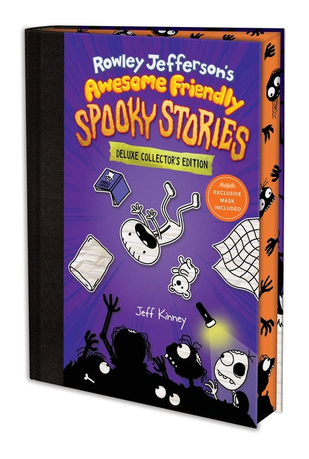 Book cover for Rowley Jefferson's Awesome Friendly Spooky Stories: Deluxe Collector's Edition: From the Creator of Diary of a Wimpy Kid
