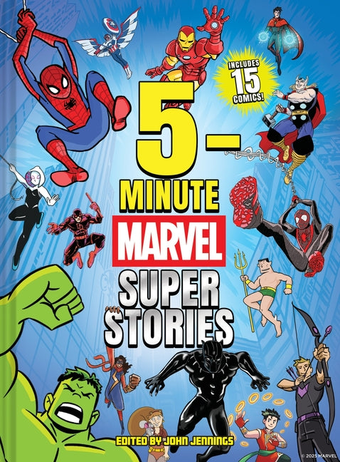 Book cover for 5-Minute Marvel Super Stories