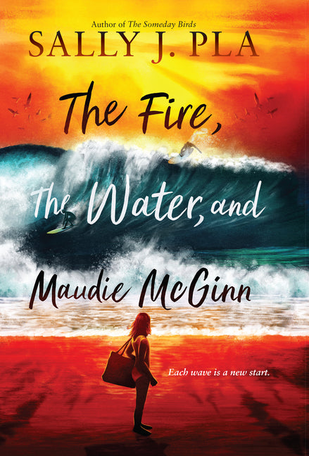 Book cover for Fire, the Water, and Maudie McGinn