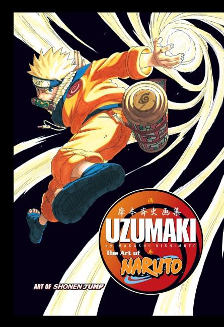 Book cover for The Art of Naruto: Uzumaki