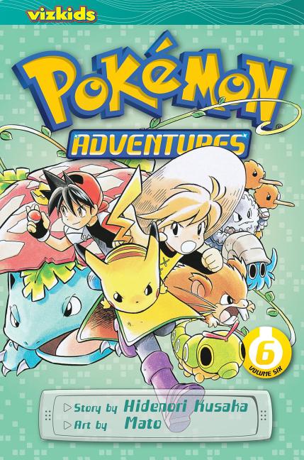 Book cover for Pokémon Adventures (Red and Blue), Vol. 6