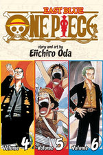 Book cover for One Piece (Omnibus Edition), Vol. 2: Includes Vols. 4, 5 & 6