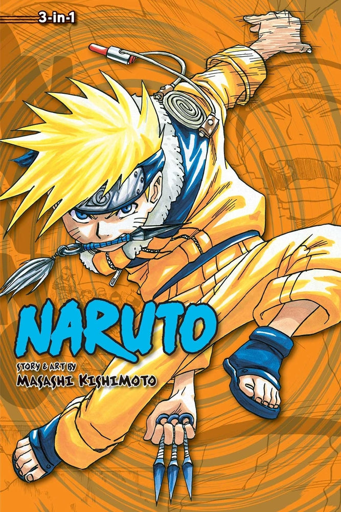 Book cover for Naruto (3-In-1 Edition), Vol. 2: Includes Vols. 4, 5 & 6