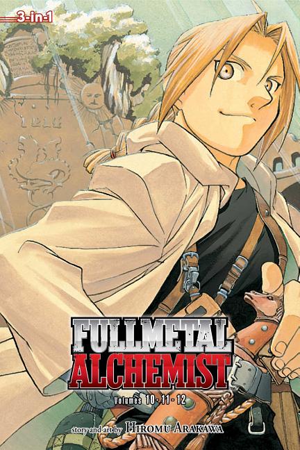 Book cover for Fullmetal Alchemist (3-In-1 Edition), Vol. 4: Includes Vols. 10, 11 & 12