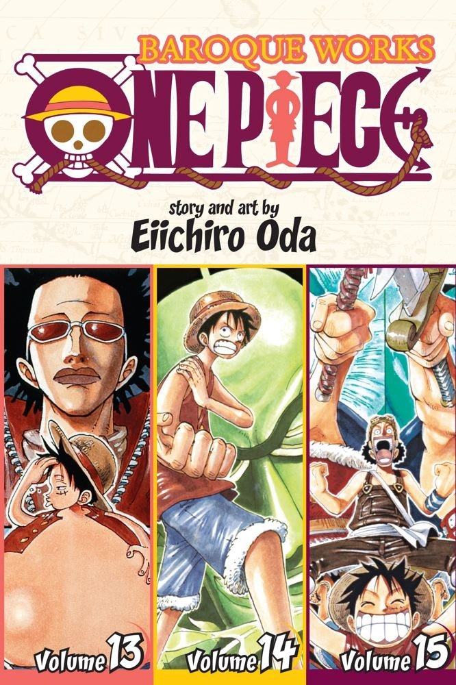Book cover for One Piece (Omnibus Edition), Vol. 5: Includes Vols. 13, 14 & 15