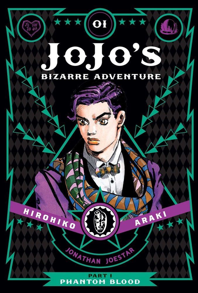 Book cover for Jojo's Bizarre Adventure: Part 1--Phantom Blood, Vol. 1