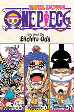 Book cover for One Piece (Omnibus Edition), Vol. 19: Includes Vols. 55, 56 & 57