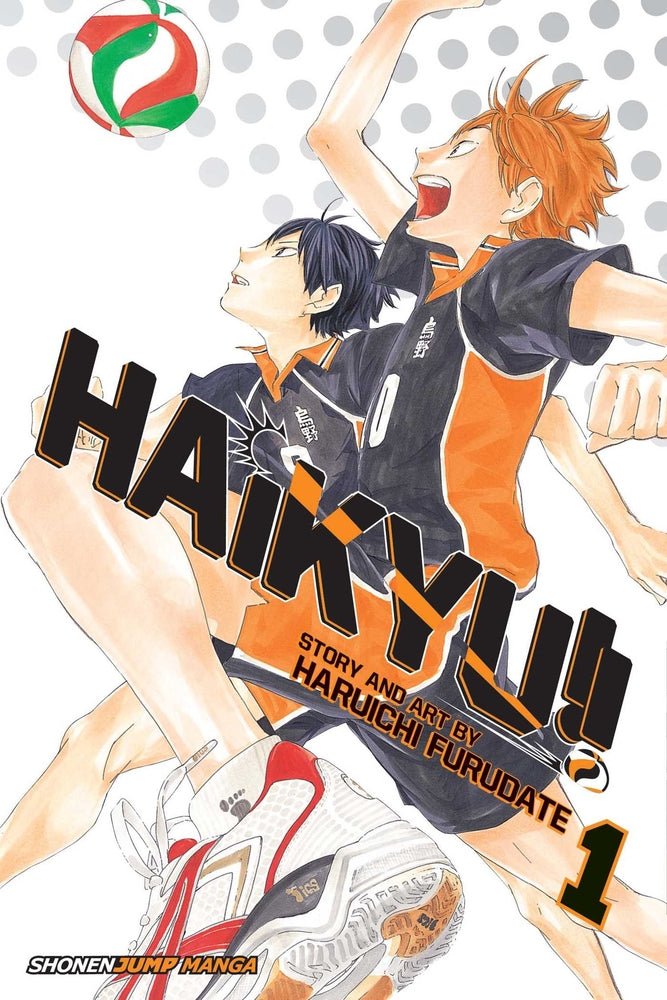 Book cover for Haikyu!!, Vol. 1