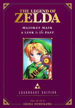 Book cover for The Legend of Zelda: Majora's Mask / A Link to the Past -Legendary Edition-