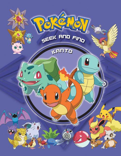 Book cover for Pokémon Seek and Find: Kanto