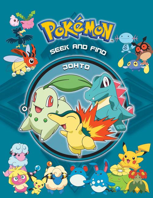 Book cover for Pokémon Seek and Find: Johto