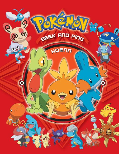 Book cover for Pokémon Seek and Find: Hoenn