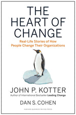 Book cover for The Heart of Change: Real-Life Stories of How People Change Their Organizations