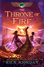 Book cover for Kane Chronicles, The, Book Two: Throne of Fire, The-Kane Chronicles, The, Book Two