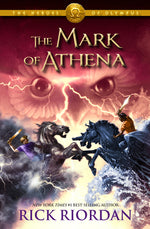 Book cover for Heroes of Olympus, The, Book Three: The Mark of Athena-Heroes of Olympus, The, Book Three