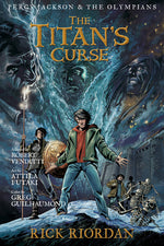 Book cover for Percy Jackson and the Olympians: Titan's Curse: The Graphic Novel, The-Percy Jackson and the Olympians