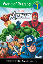 Book cover for These Are the Avengers Level 1 Reader