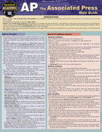 Book cover for AP - Associated Press Style Guide: A Quickstudy Laminated Reference