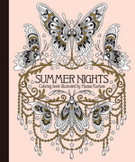 Book cover for Summer Nights Coloring Book: Originally Published in Sweden as Sommarnatt
