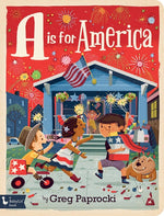 Book cover for A is for America