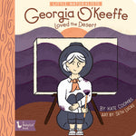 Book cover for Little Naturalists: Georgia O'Keeffe Loved the Desert