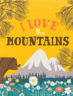 Book cover for I Love the Mountains, Board Book