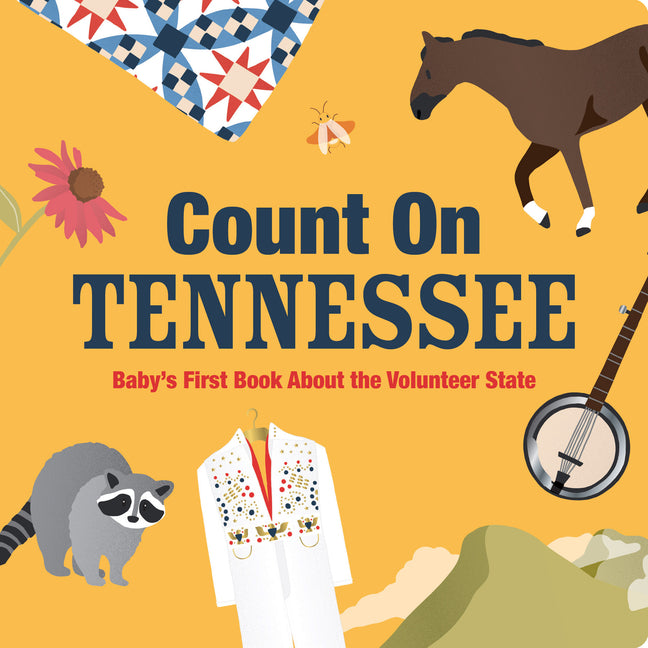 Book cover for Count on Tennessee: Baby's First Book about the Volunteer State