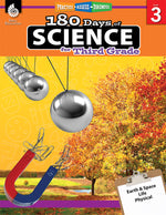 Book cover for 180 Days of Science for Third Grade: Practice, Assess, Diagnose
