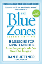 Book cover for The Blue Zones: 9 Lessons for Living Longer from the People Who've Lived the Longest