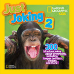 Book cover for Just Joking 2: 300 Hilarious Jokes about Everything, Including Tongue Twisters, Riddles, and More!
