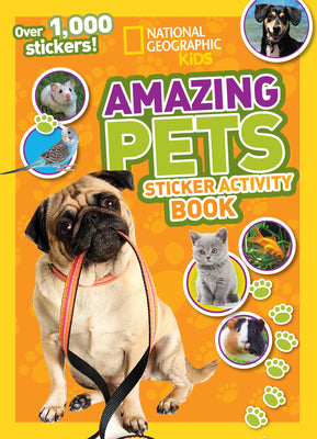 Book cover for Amazing Pets Sticker Activity Book
