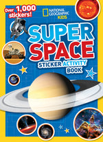 Book cover for Super Space Sticker Activity Book