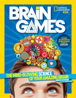 Book cover for National Geographic Kids Brain Games: The Mind-Blowing Science of Your Amazing Brain